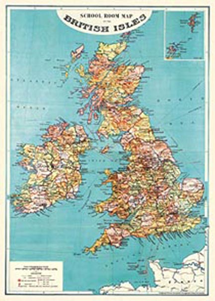 Map of England